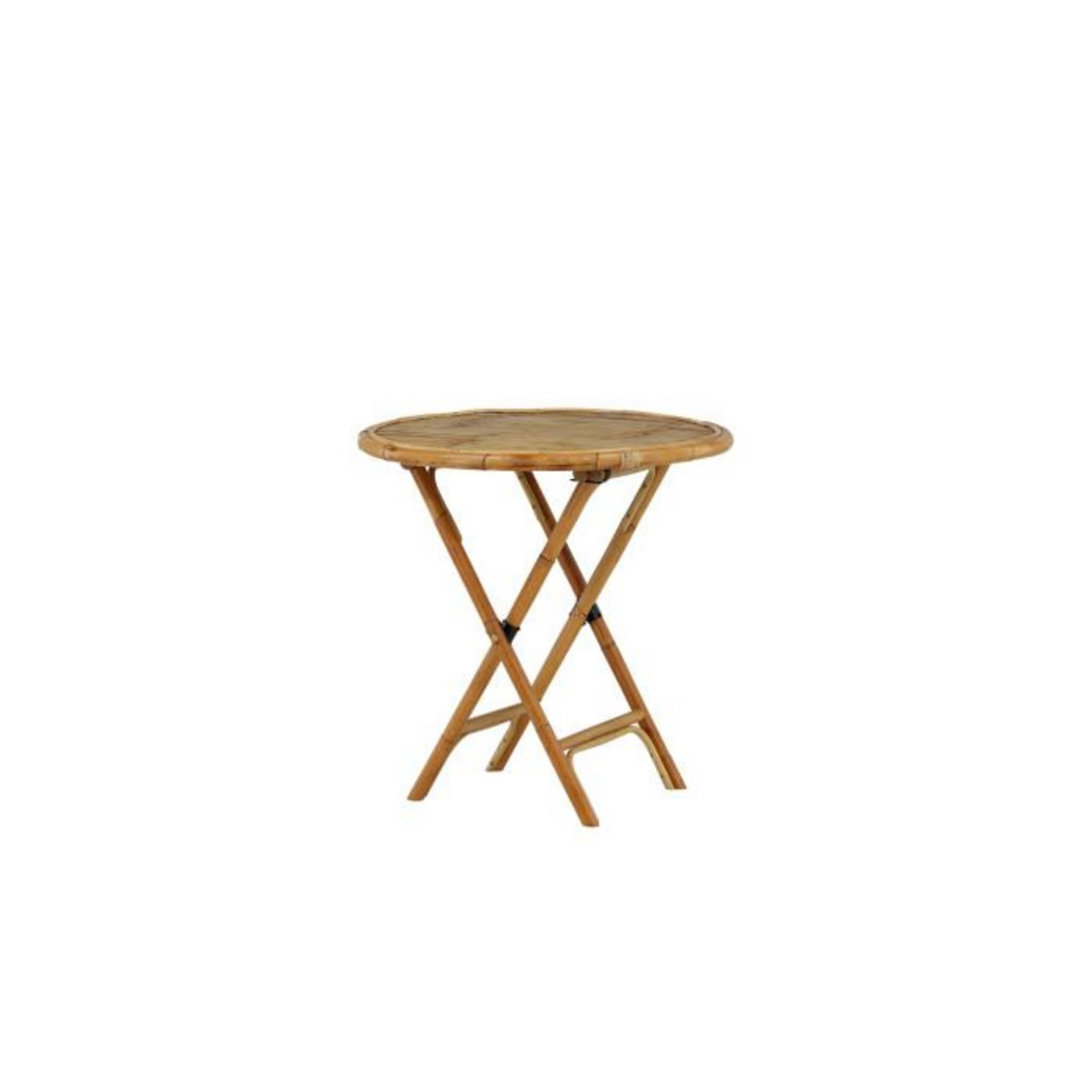 Paris Prix Table de Jardin  Cane  80cm Naturel