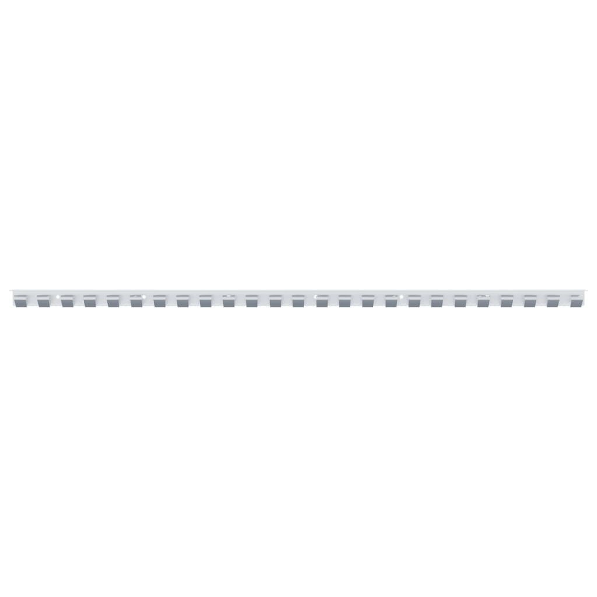 Voir la diapositive 5 : VIDAXL Rail de montage argente 1 m acier inoxydable