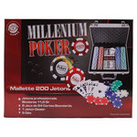 MGM Malette de Poker 200 jetons numérotés 