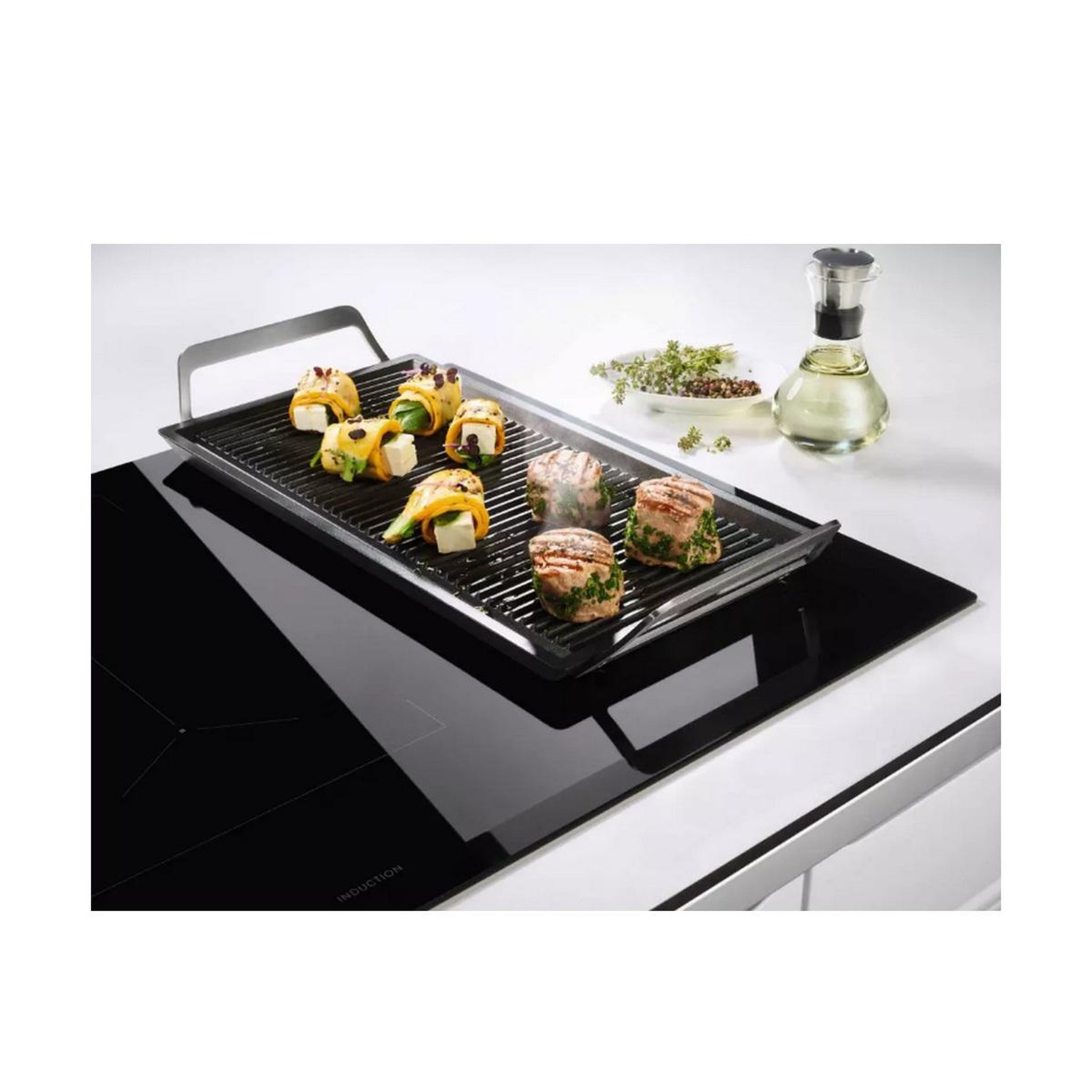 Voir la diapositive 3 : ELECTROLUX Table de cuisson à induction 60cm 3feux noir - eiv63343/1