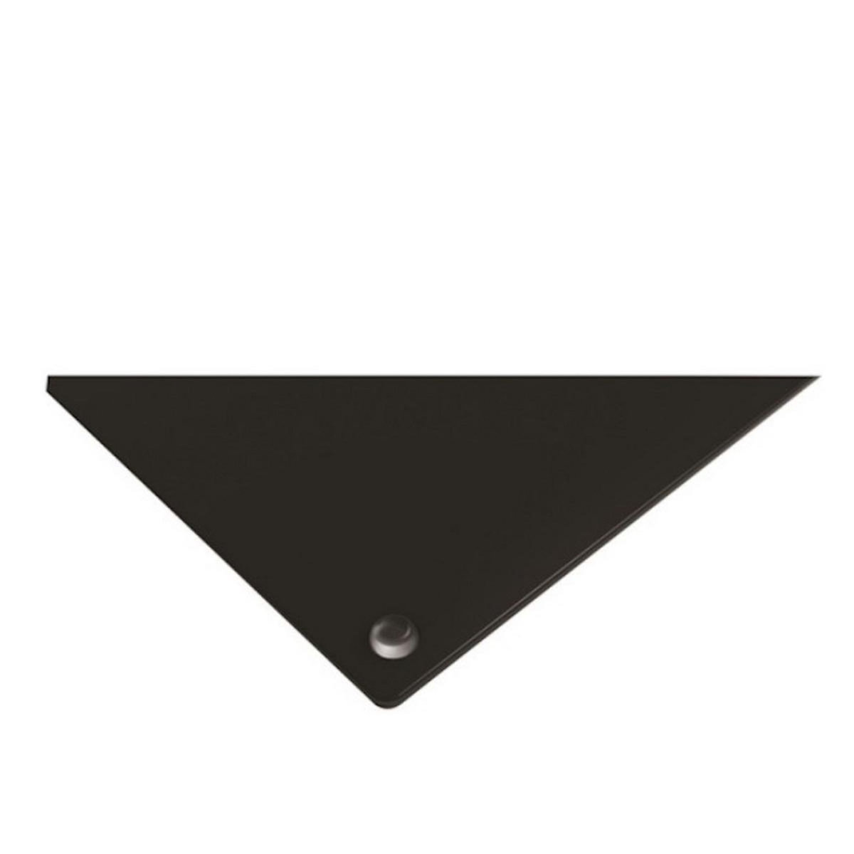 PEBBLY Planche de protection cuisson pour plaque 57x50cm, noire