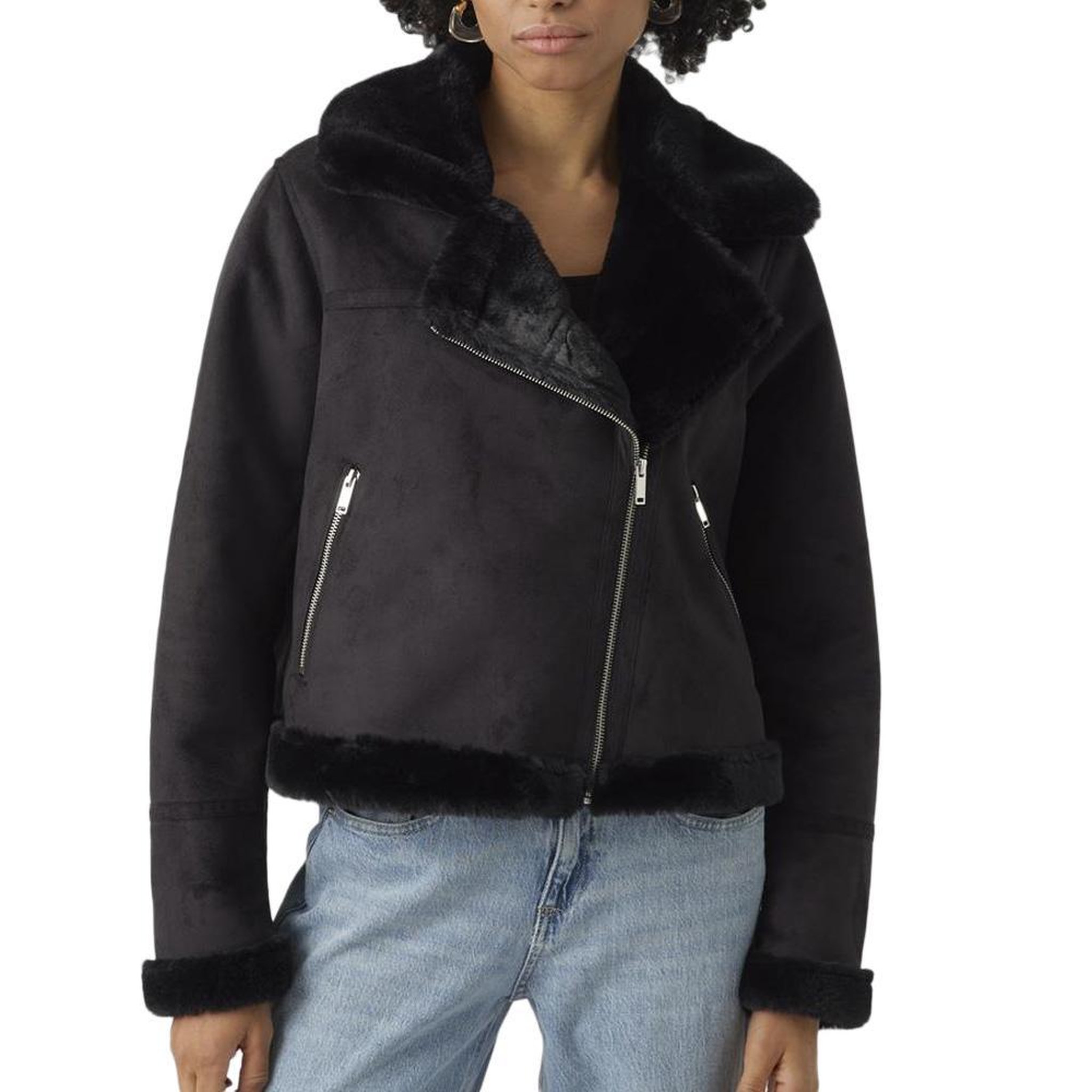 Vero Moda Veste Noir Femme Vero Moda Peggy. Coloris disponibles : Noir