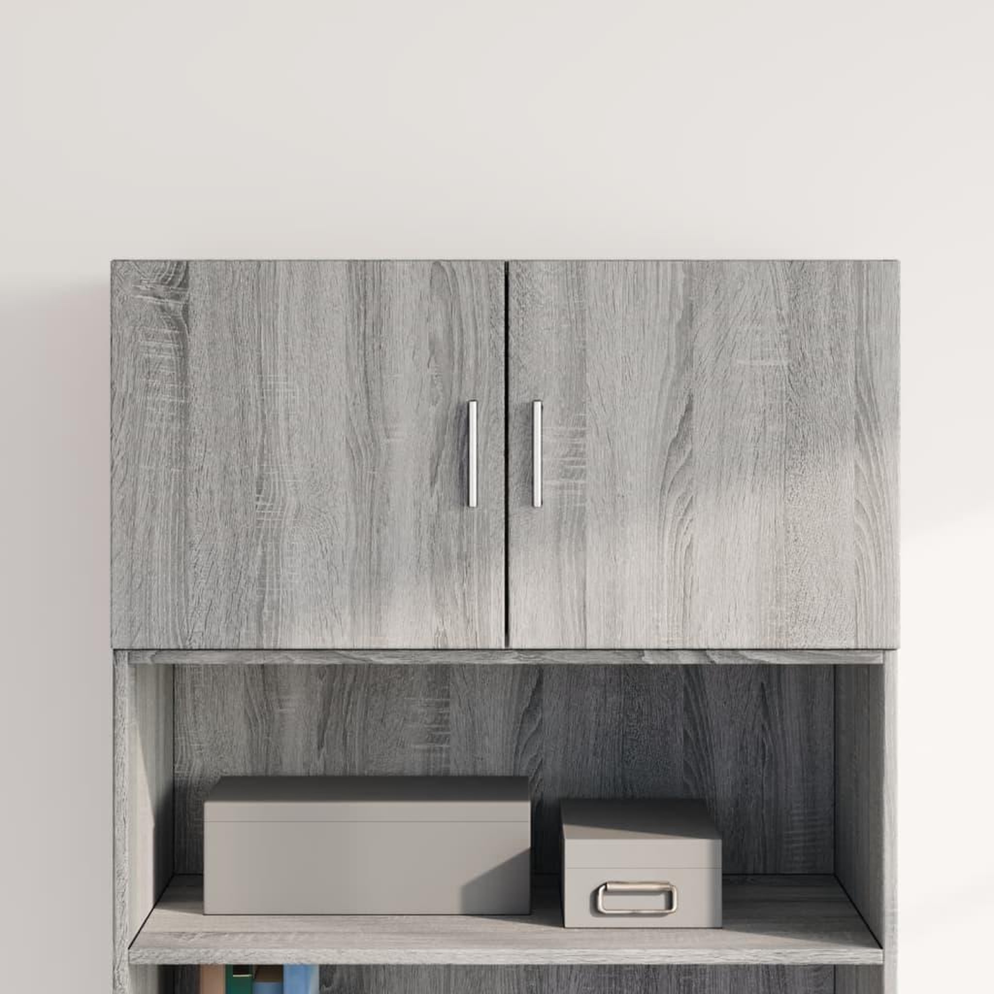 VIDAXL Armoire murale sonoma gris 80x42,5x40 cm bois d'ingenierie