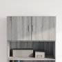 Voir la diapositive 1 : VIDAXL Armoire murale sonoma gris 80x42,5x40 cm bois d'ingenierie