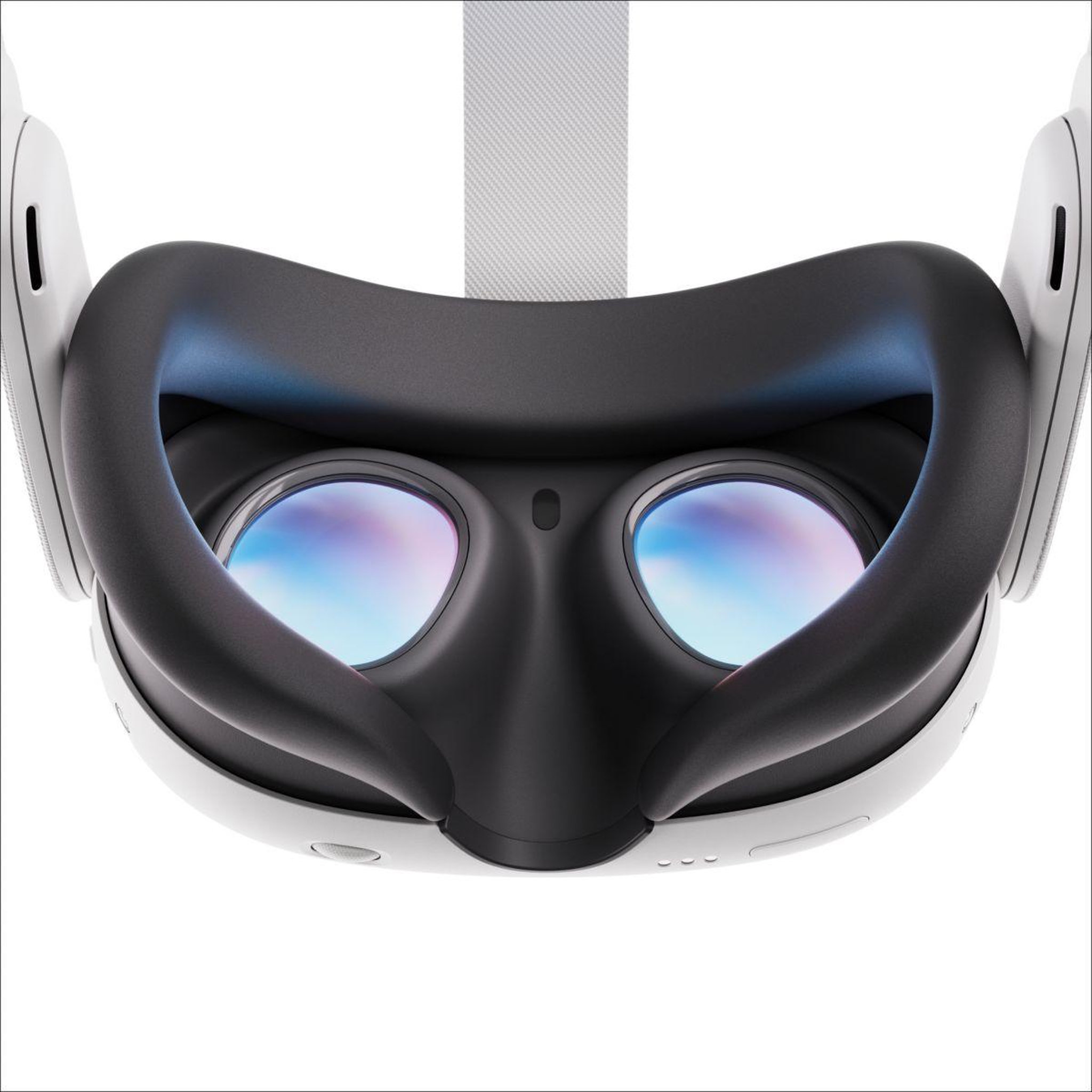 Voir la diapositive 3 : META Interface faciale quest 3 en silicone