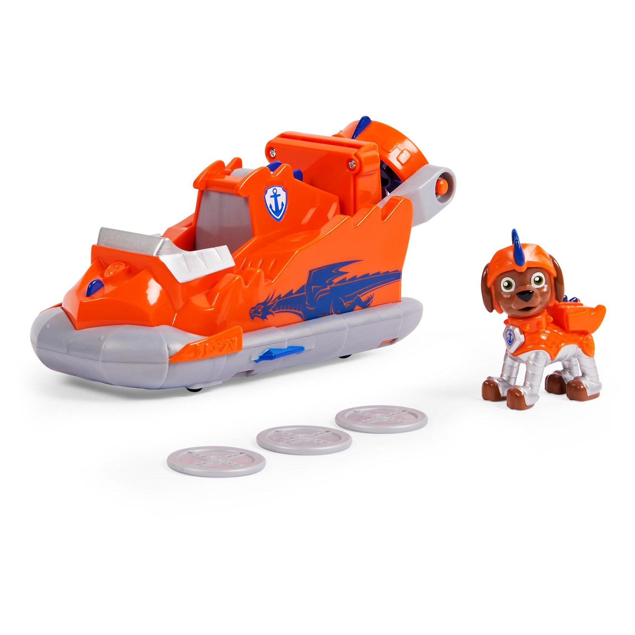 Voir la diapositive 2 : SPIN MASTER Véhicule + Figurine Zuma Rescue Knights La Pat' Patrouille