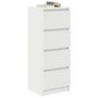 Voir la diapositive 4 : VIDAXL Buffet blanc 37,5x35x99 cm bois d'ingenierie