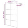 Voir la diapositive 6 : VIDAXL Paroi de douche Argente 140x195 cm Verre ESG transparent