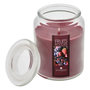 Voir la diapositive 2 : COMPTOIR DE LA BOUGIE Bougie Parfumée en Verre  Couvercle  510g Fruits Rouges