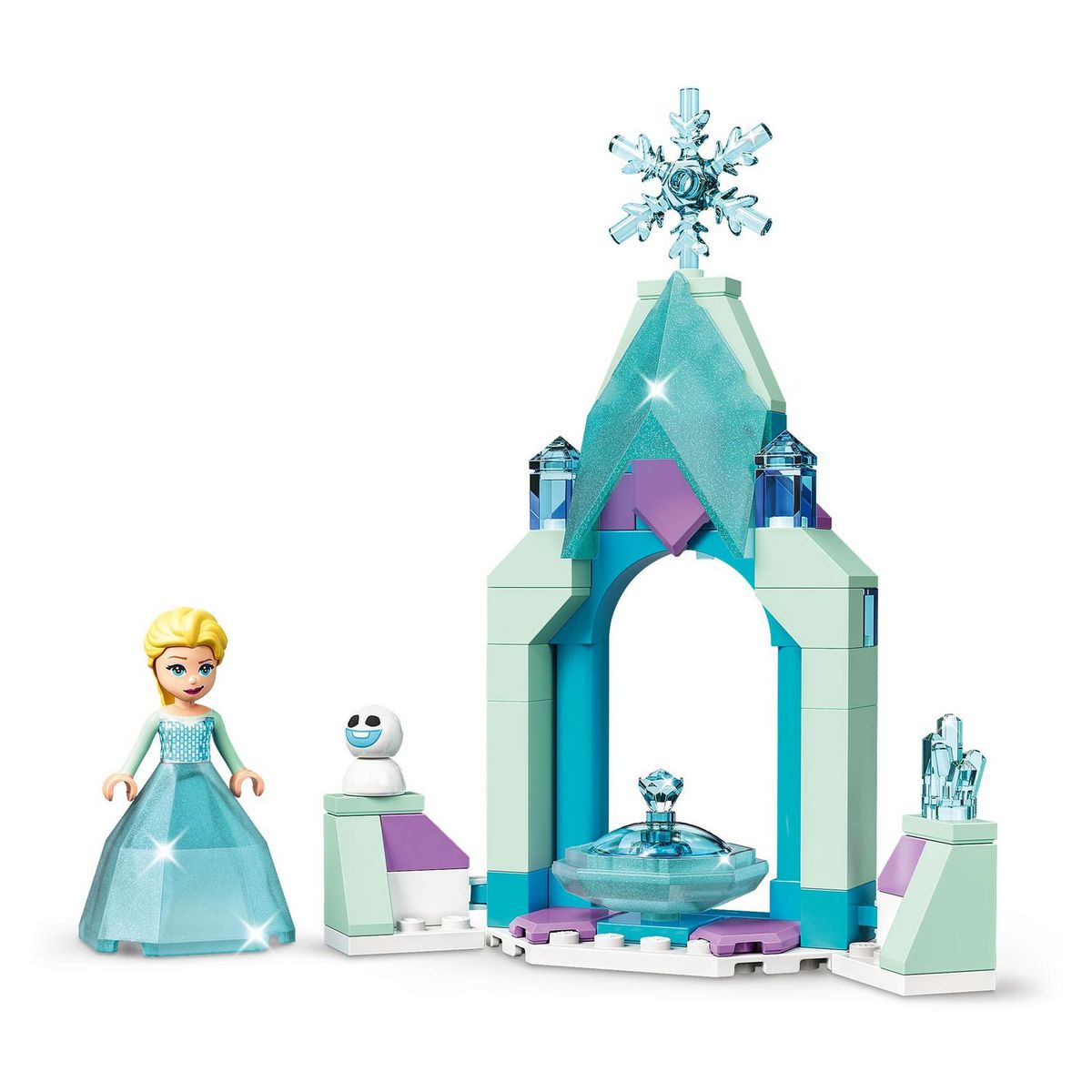 LEGO Disney 43199 - La cour du château d 'Elsa 
