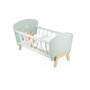 Voir la diapositive 3 : Juratoys-Janod Lit en bois pour poupon-collection zen