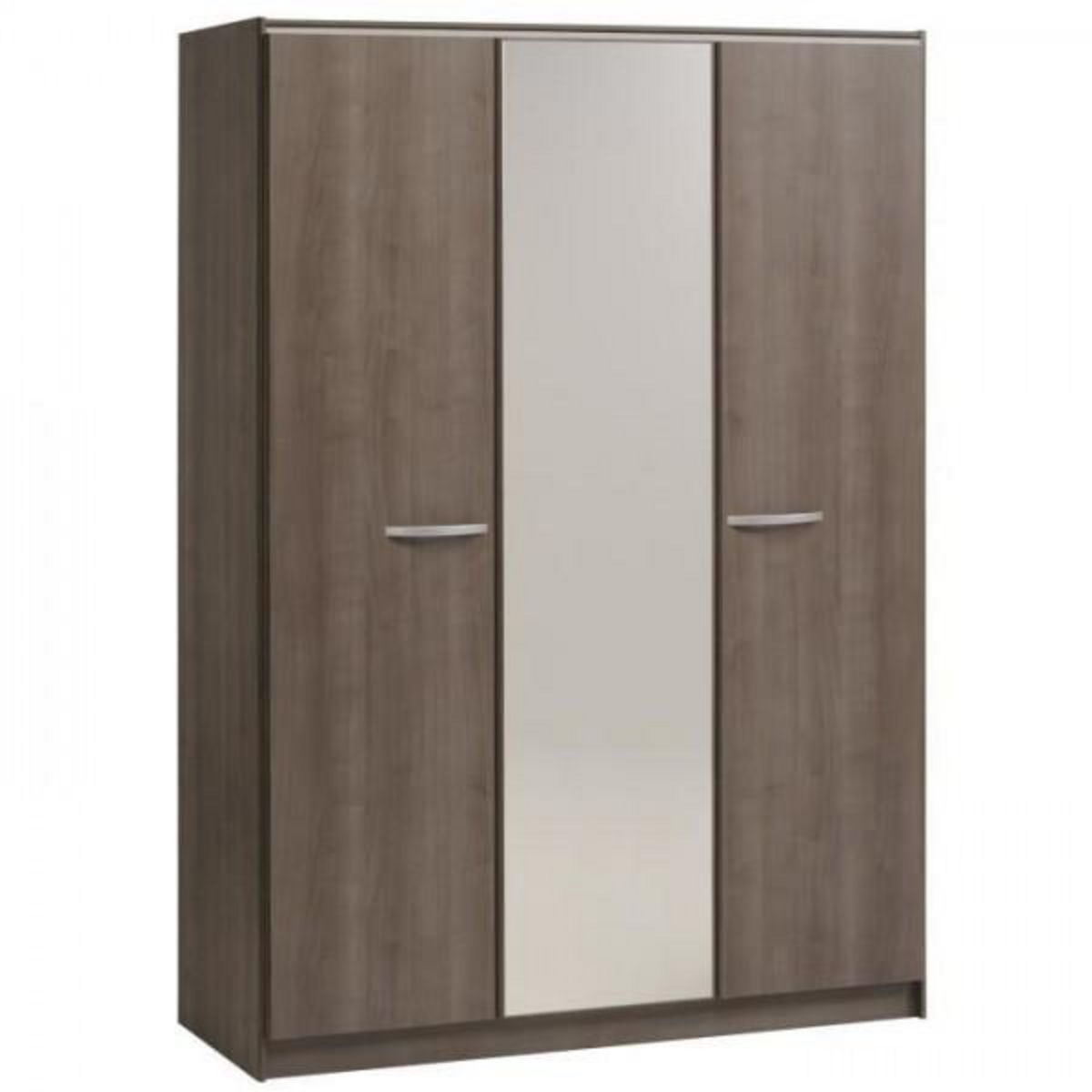 PARISOT PARISOT Chambre complete adulte - Contemporain - Décor noyer silver - l 140 x L 190 cm - YSA
