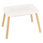 Voir la diapositive 2 : Atmosphera Kids Table de Jeu Enfant  Buldy  68cm Blanc