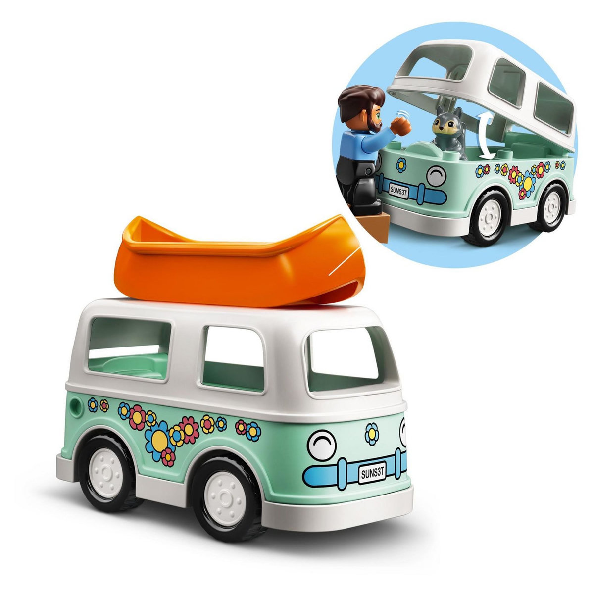 LEGO DUPLO Ma ville 10946 - Aventures en camping-car en famille