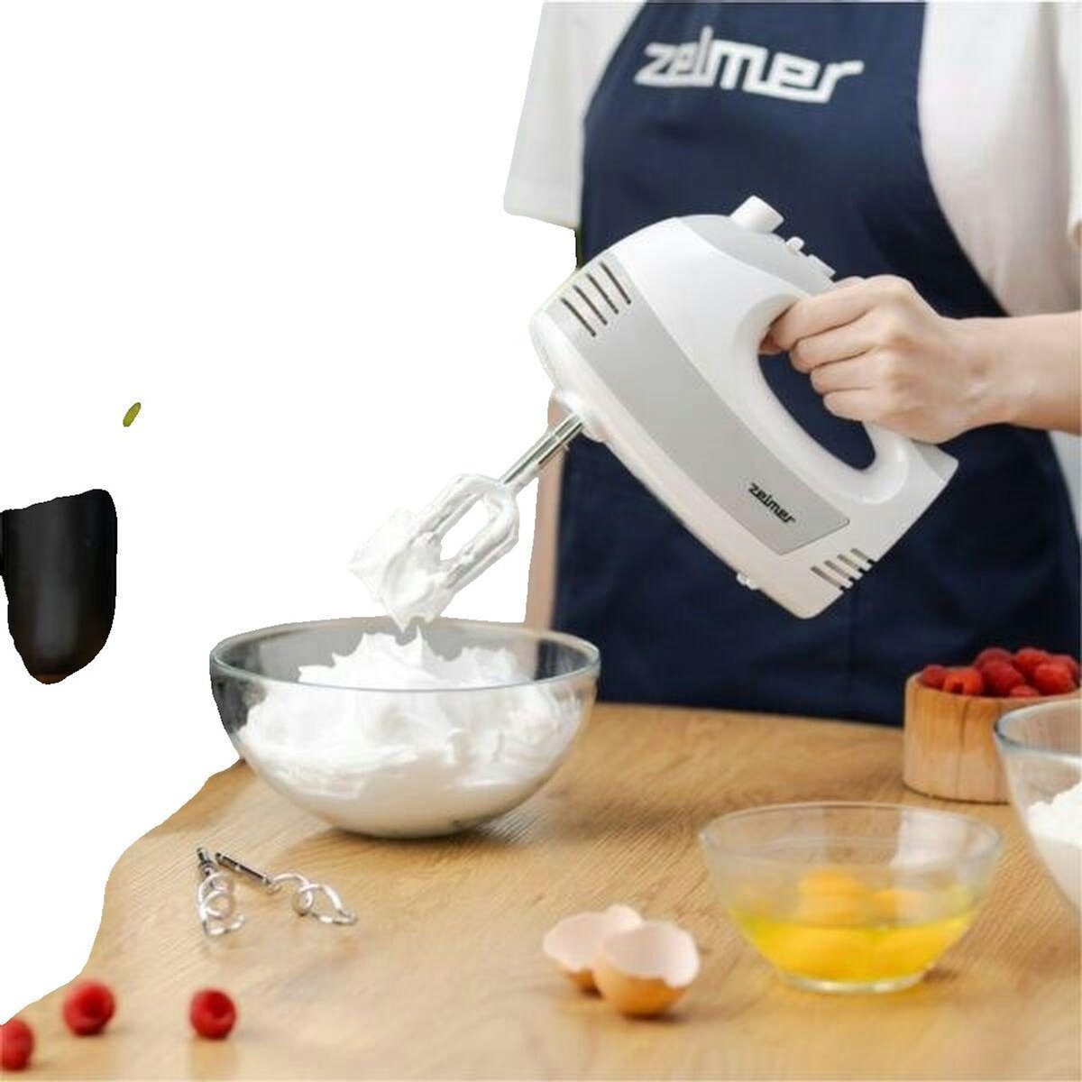 ZELMER Batteur Zelmer ZHM2450 blanc et gris