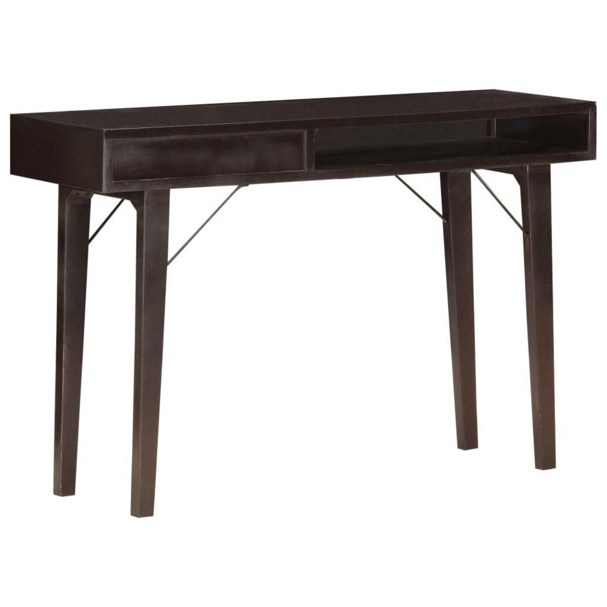 VIDAXL Table console 118x35x76 cm Bois de recuperation massif