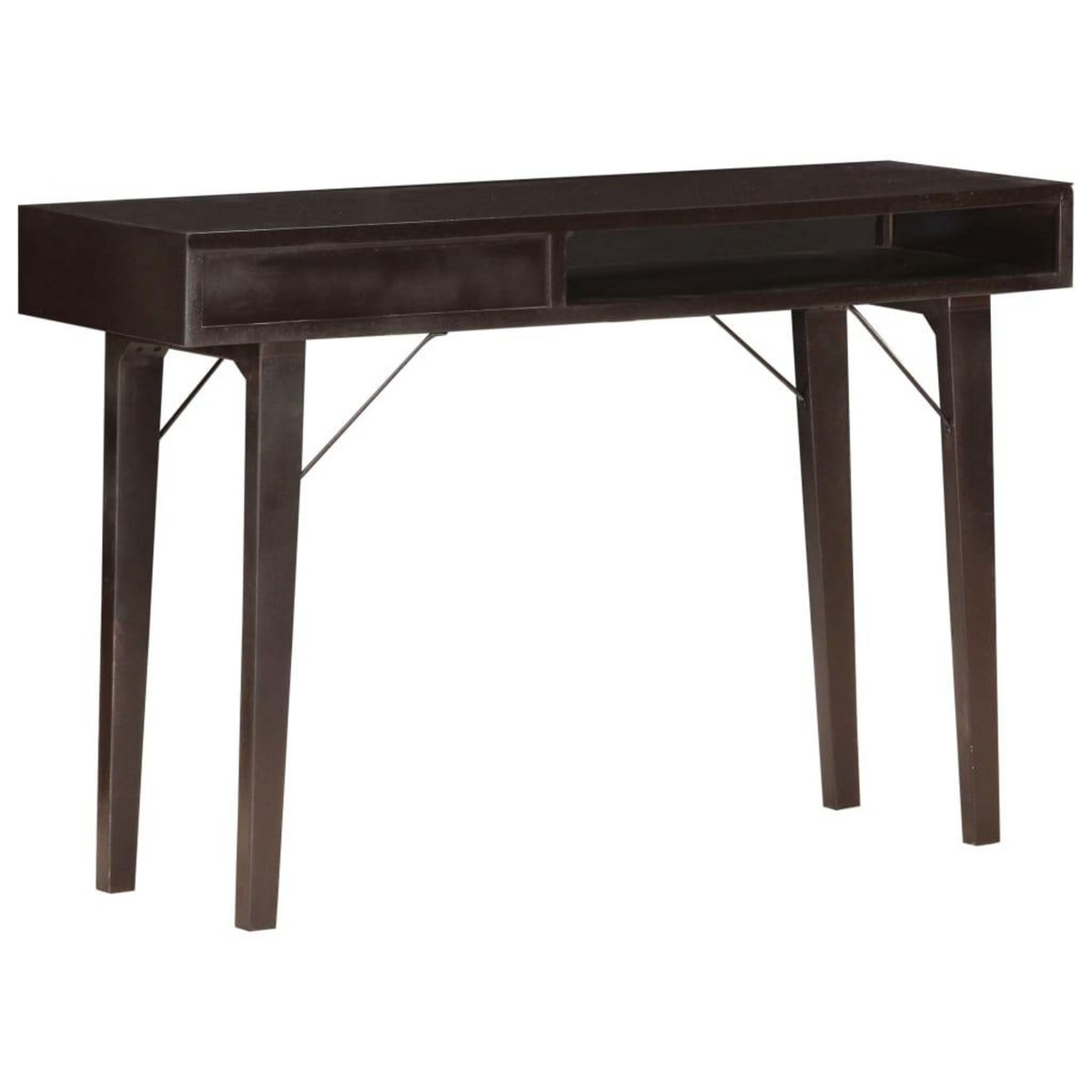 VIDAXL Table console 118x35x76 cm Bois de recuperation massif