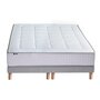 Voir la diapositive 5 : IDLITERIE Ensemble matelas Ressorts 7 zones H28cm + sommier PALACIO 2 FABRICATION FRANCAISE