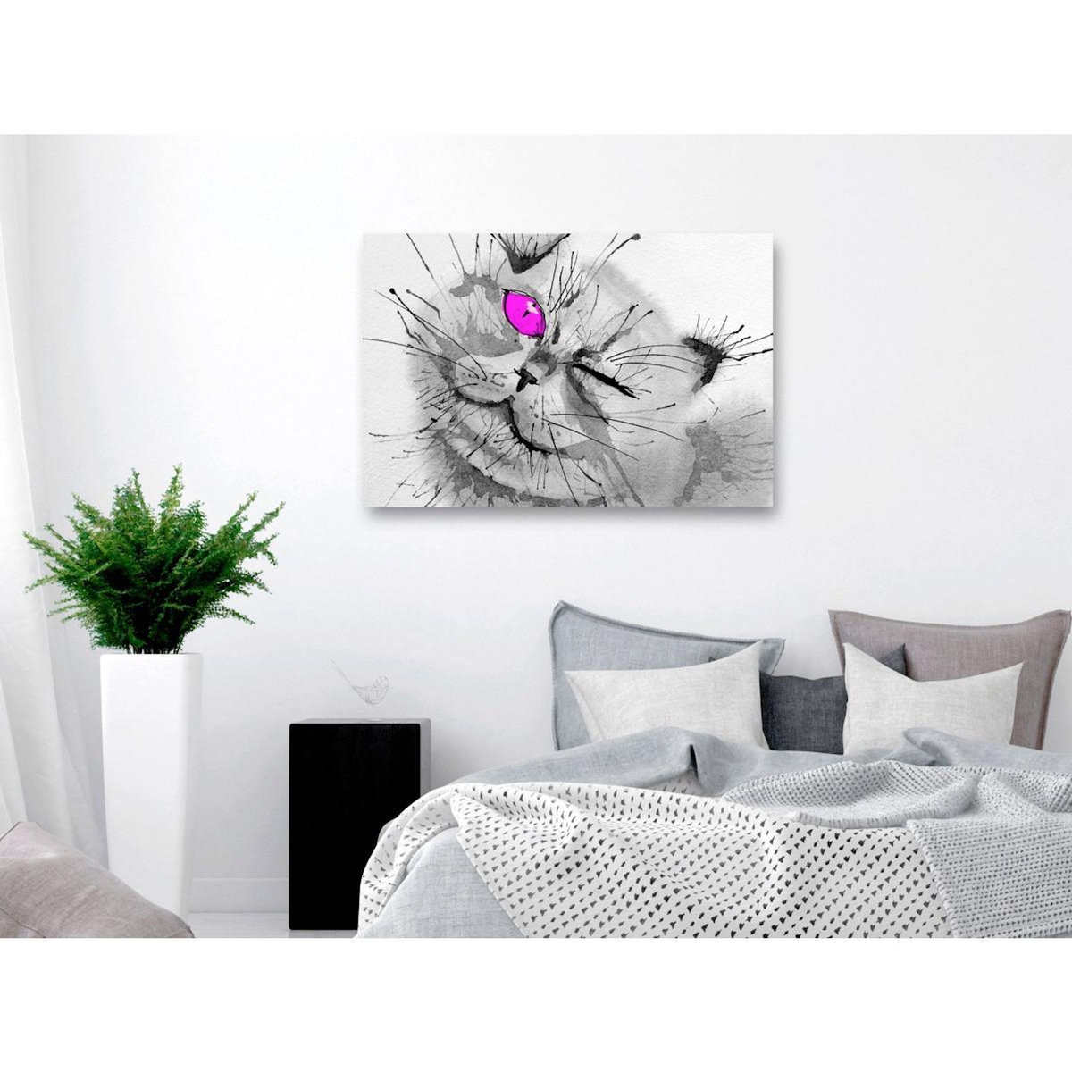 Paris Prix Tableau Imprimé  Happy Look Wide Pink
