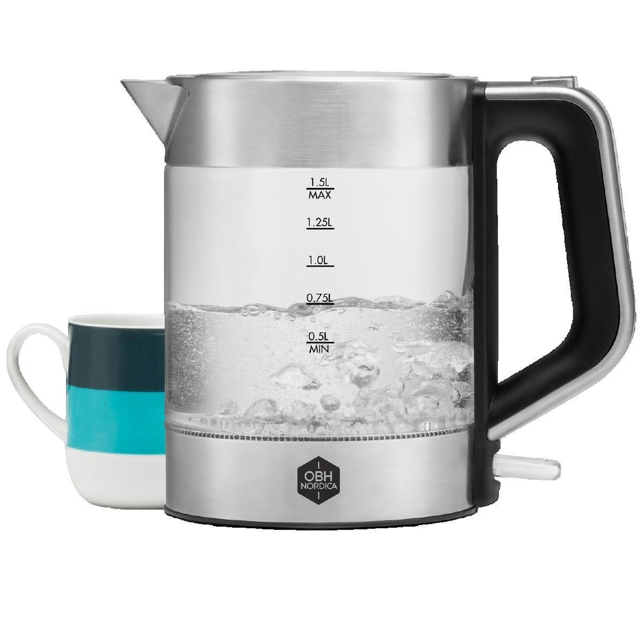 Voir la diapositive 2 : Jura Bouilloire Jura Venice transparente 1,5 L