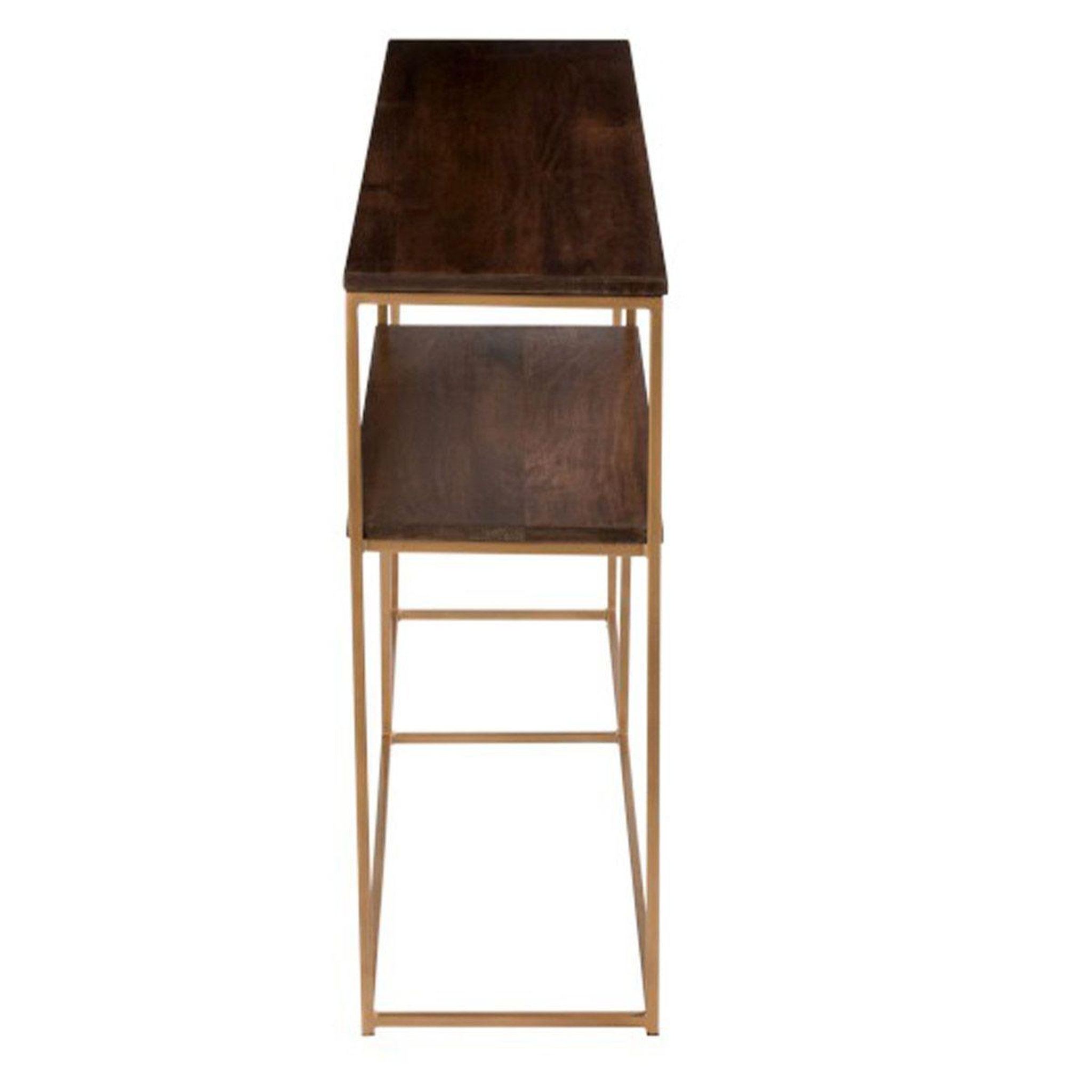 Voir la diapositive 3 : J-LINE Console 2 Parties Design  Rafi  114cm Marron