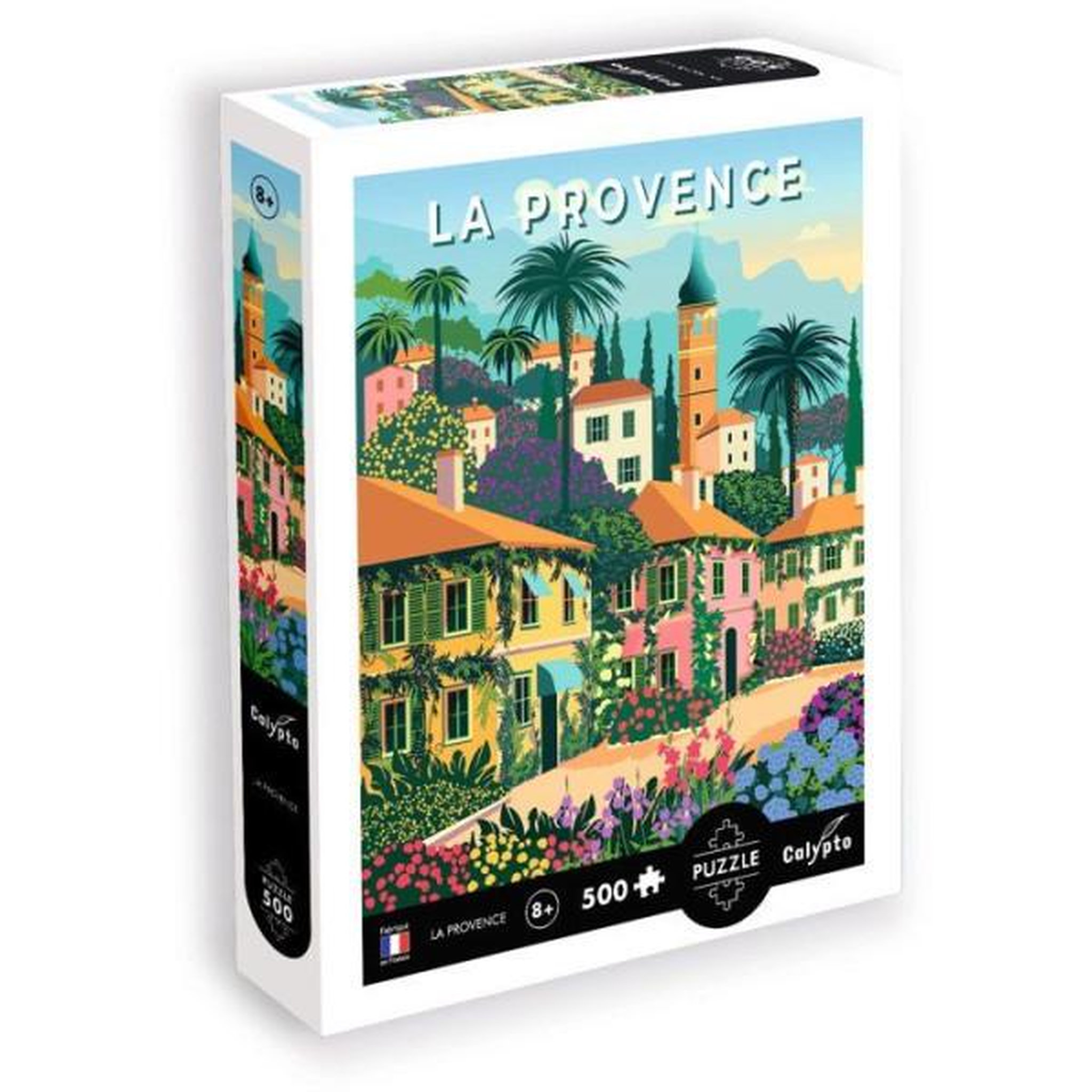 Sentosphere Puzzle - sentosphere - calypto - 500 pieces - la provence - toucher soyeux - des 8 ans