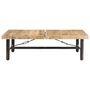 Voir la diapositive 2 : VIDAXL Table basse 142x90x42 cm Bois de manguier massif
