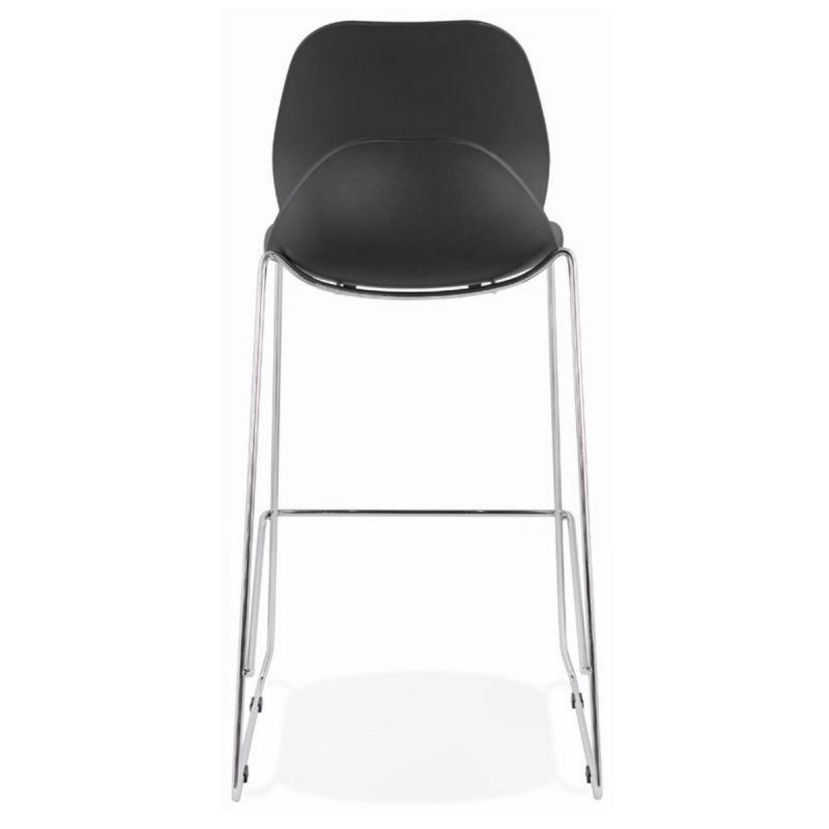 Paris Prix Tabouret de Bar  Layvin  111cm Noir & Chromé