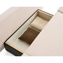 Voir la diapositive 3 : BEST MOBILIER Larson - canapé droit 3 places convertible avec coffre en velours côtelé