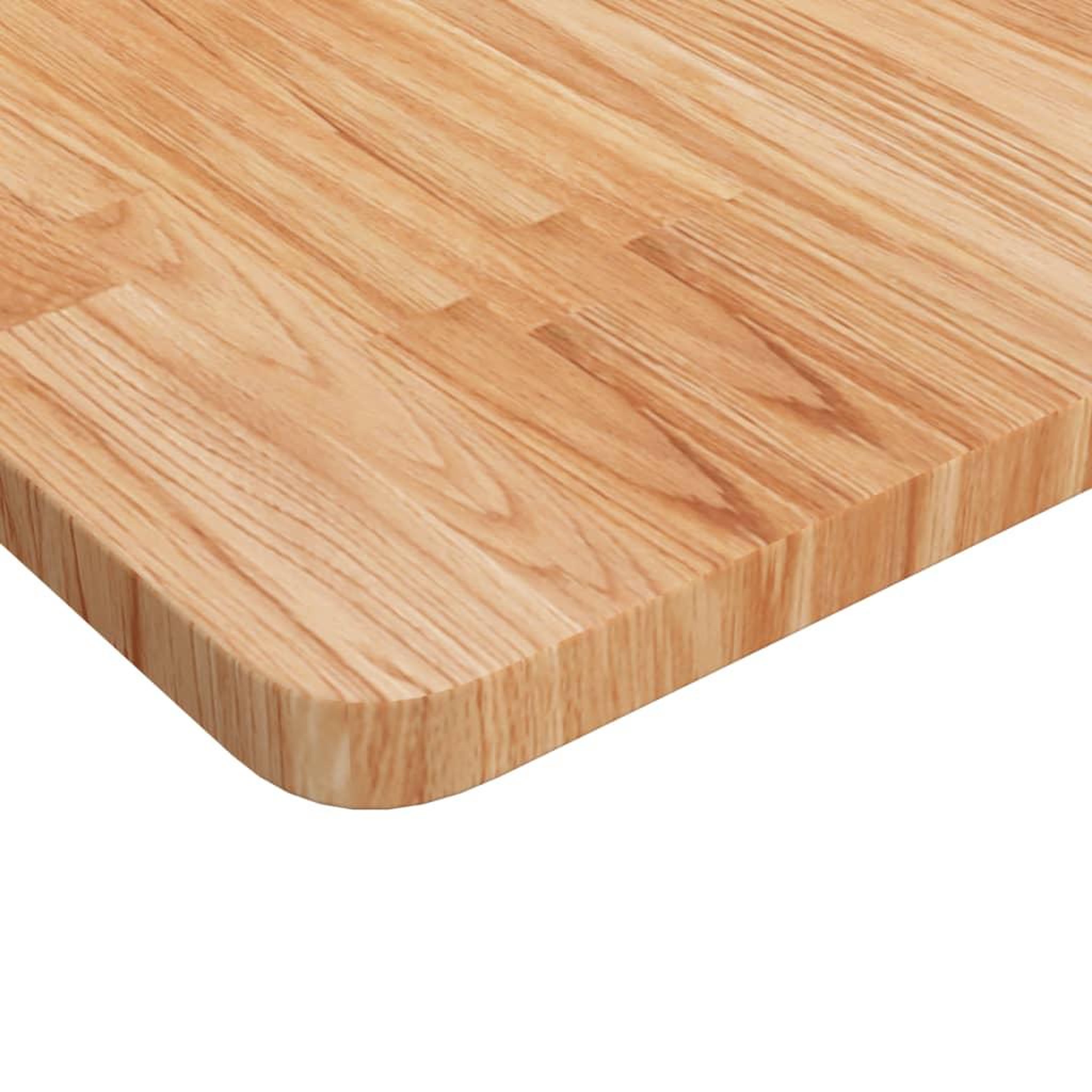 Voir la diapositive 3 : VIDAXL Dessus de table carre Marron clair40x40x2,5cm Bois chene traite