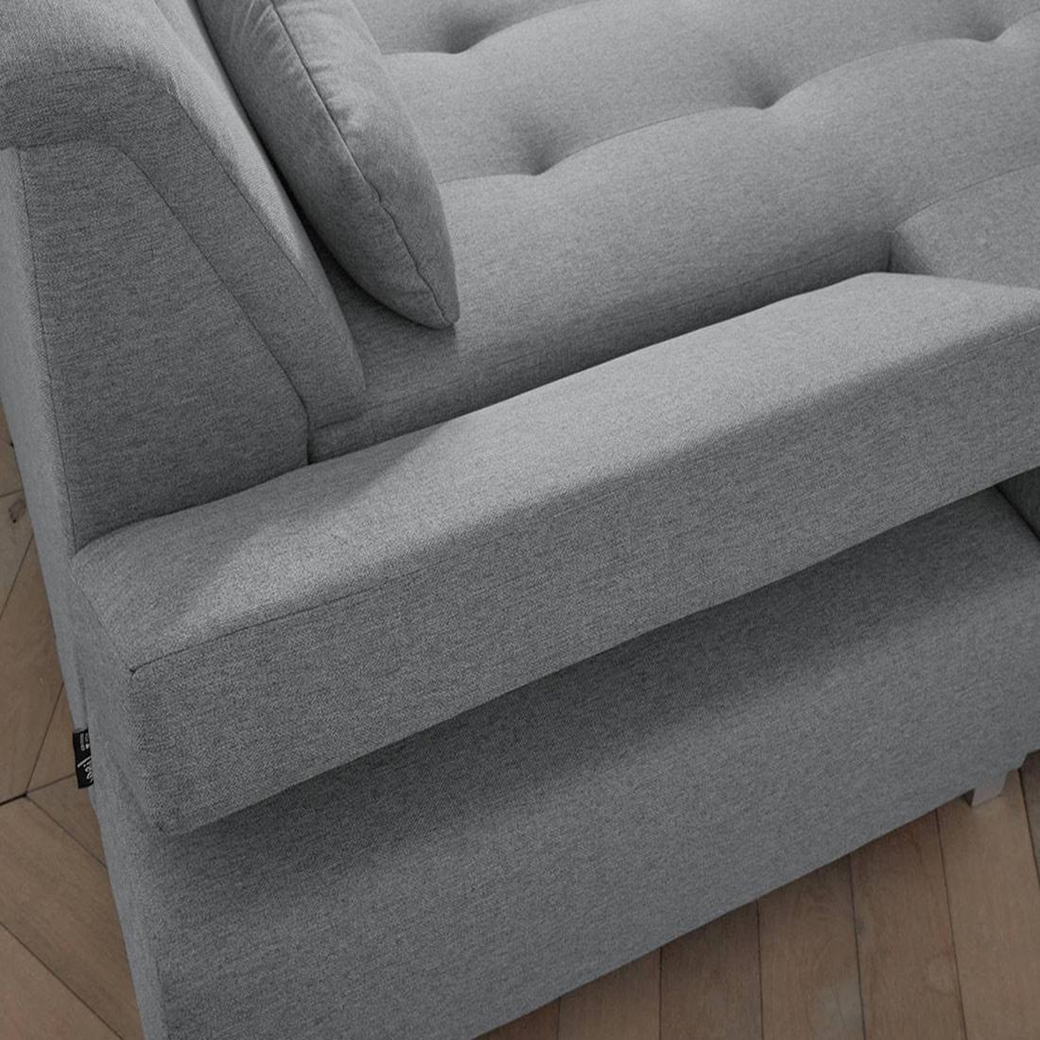 Voir la diapositive 5 : LISA DESIGN Vermont - canapé panoramique d'angle droit - 7 places - xxl
