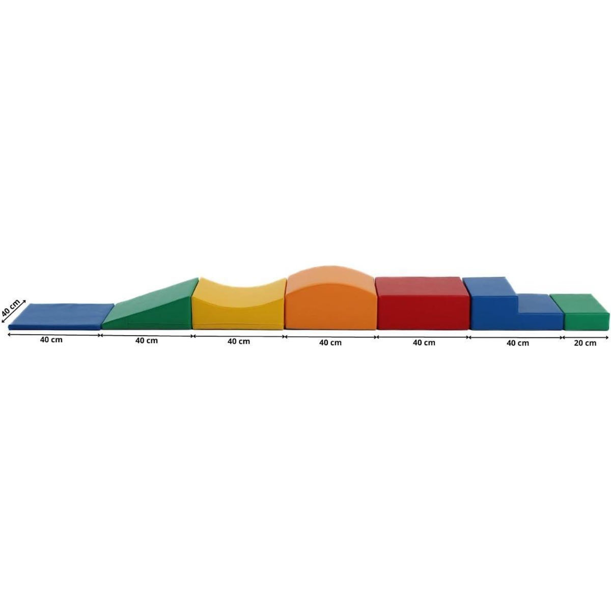 IGLU Ensemble blocs 7S multicolore