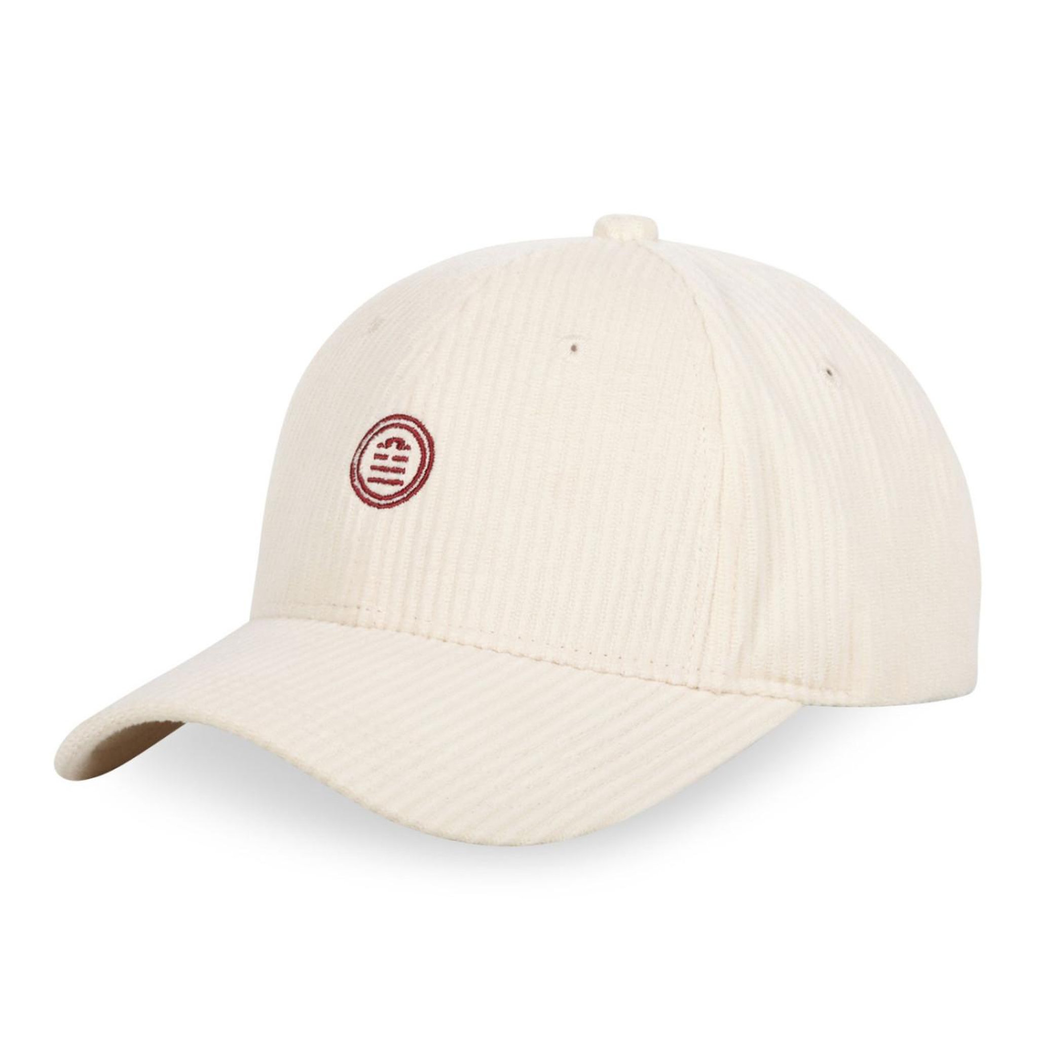 SERGE BLANCO Casquette Baseball homme en velours côtelé Velvet. Coloris disponibles : Blanc