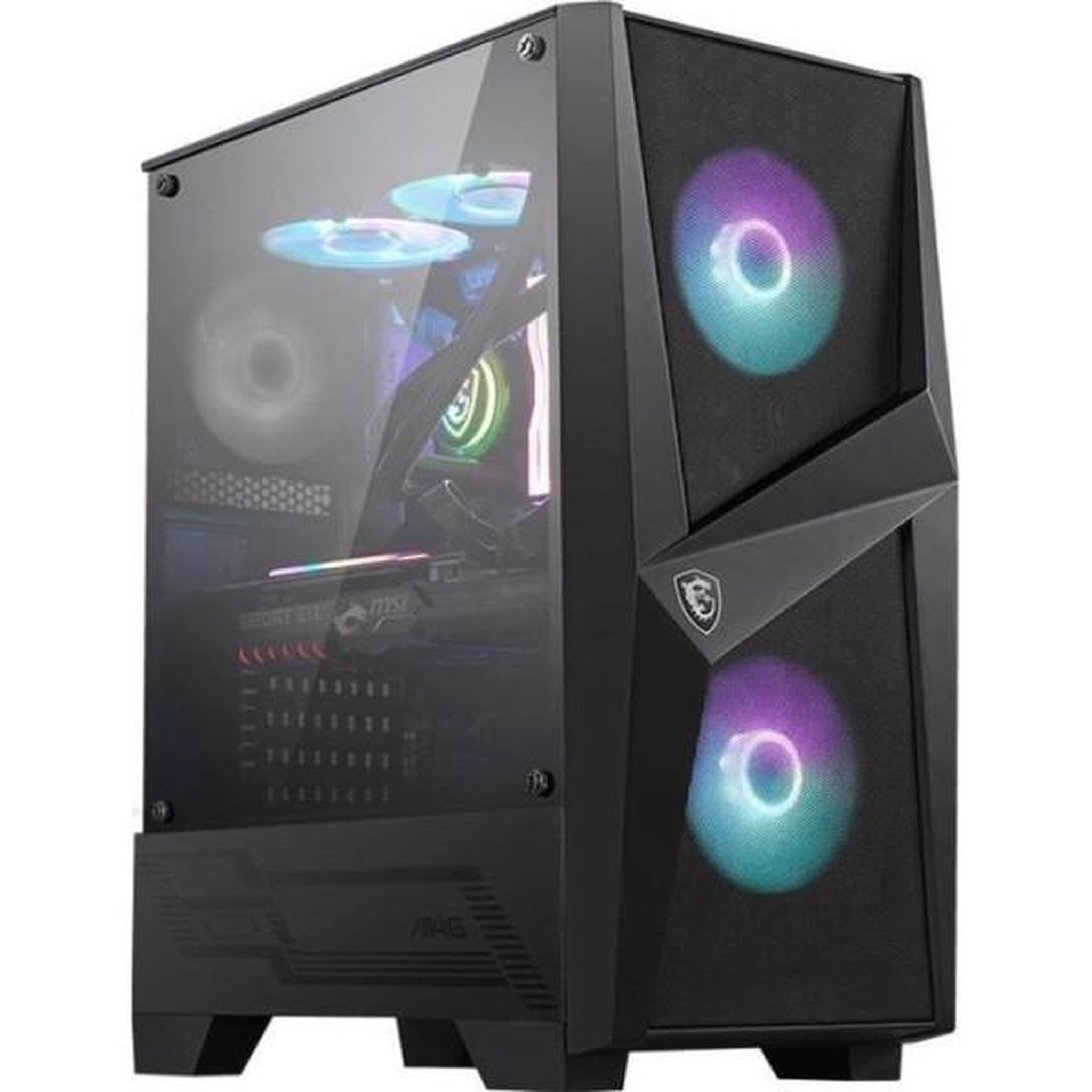 MSI Msi boitier pc mag forge 100r - noir - verre trempé - format atx (306-7g03r21-809)