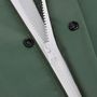 Voir la diapositive 3 : VIDAXL Manteau de pluie long impermeable resistant a capuche vert M