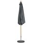 Voir la diapositive 2 : HESPERIDE Parasol droit rond en bambou Tinaei