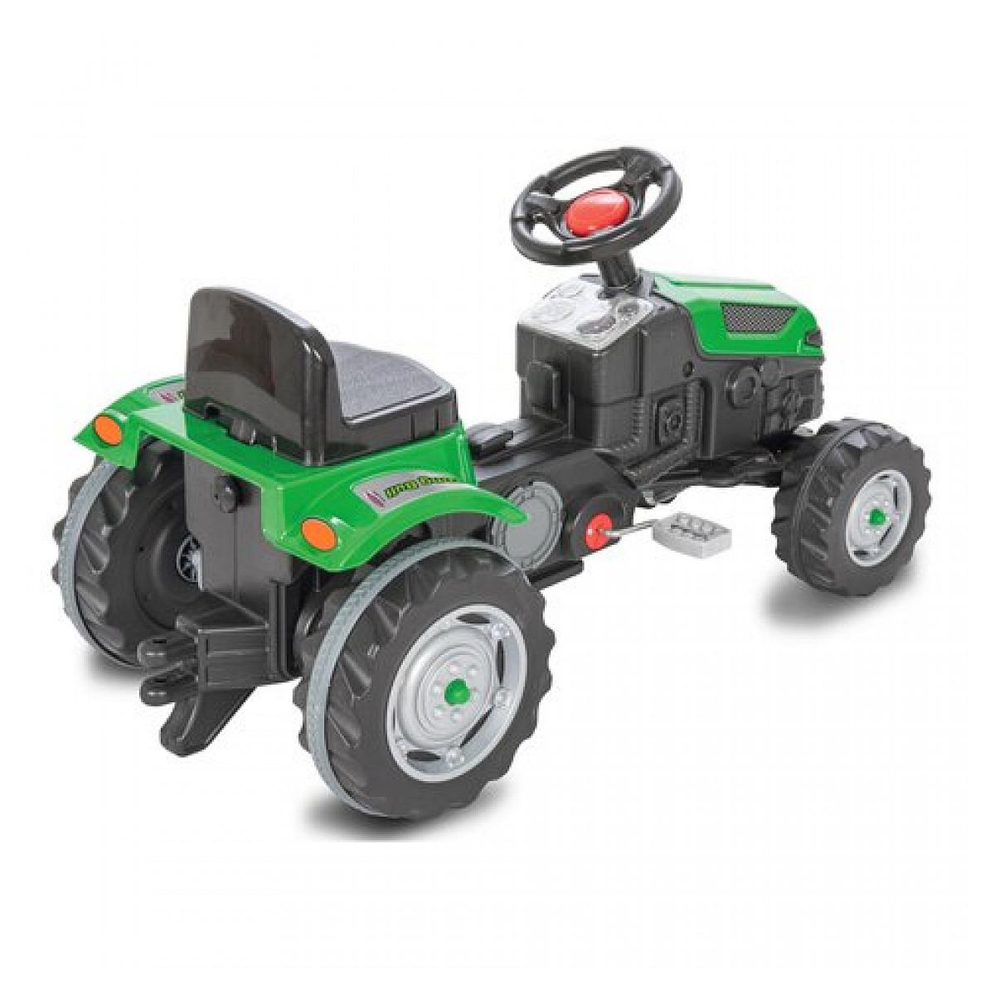 Voir la diapositive 2 : Jamara tracteurs à pédales Strong Bull vert