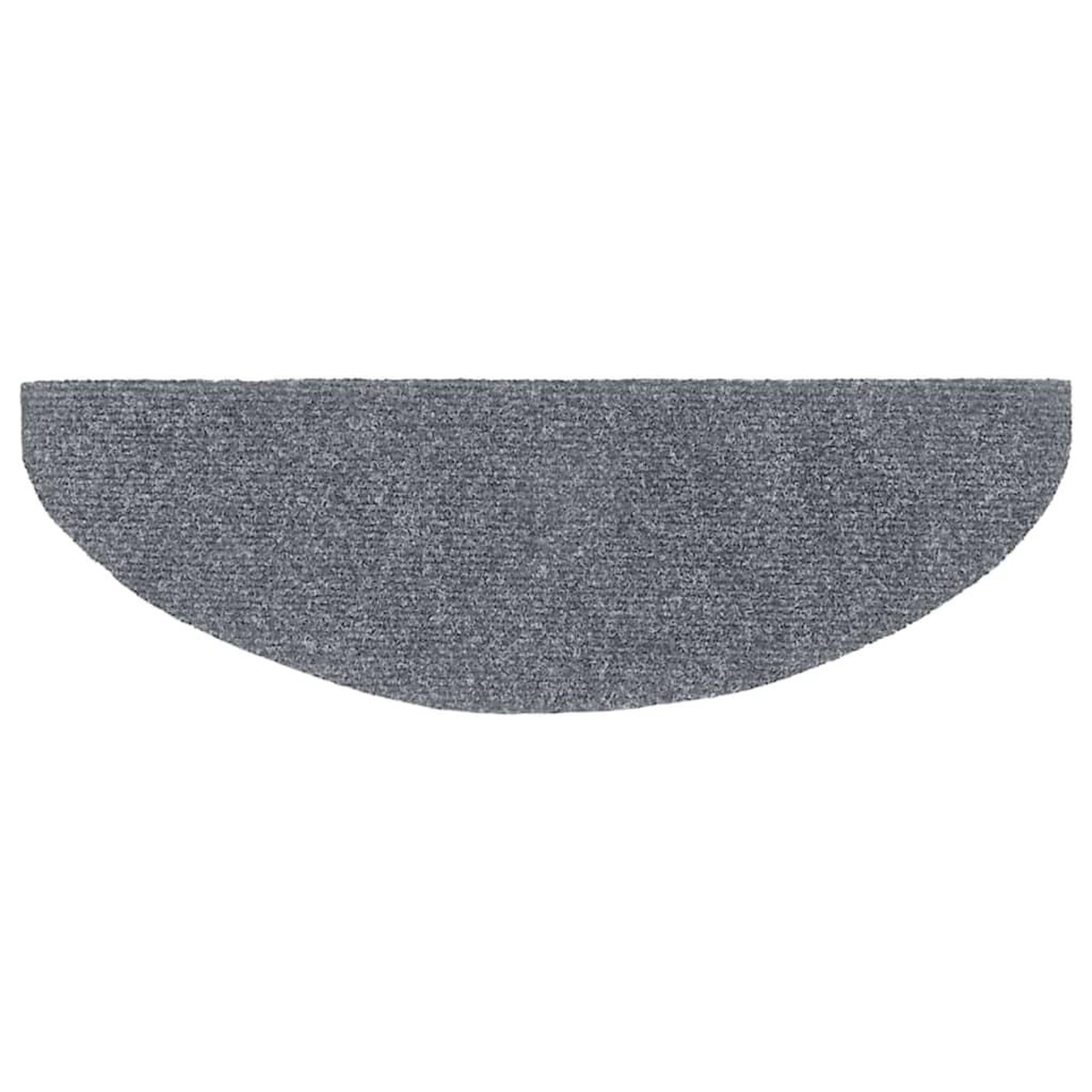 Voir la diapositive 5 : VIDAXL Tapis autoadhesifs de marches 5 pcs Gris clair 65x21x4 cm