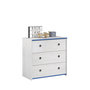 Voir la diapositive 4 : Commode 3 tiroirs L79cm REVERSO