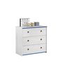 Voir la diapositive 4 : Commode 3 tiroirs L79cm REVERSO