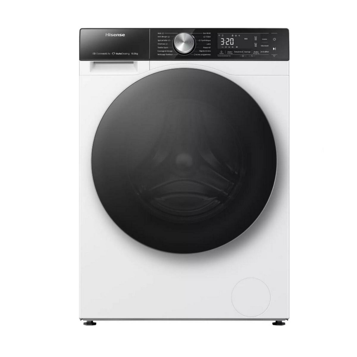 Hisense Lave-linge frontal 10.5 kg 1400 tours/min - WF5S1045BW