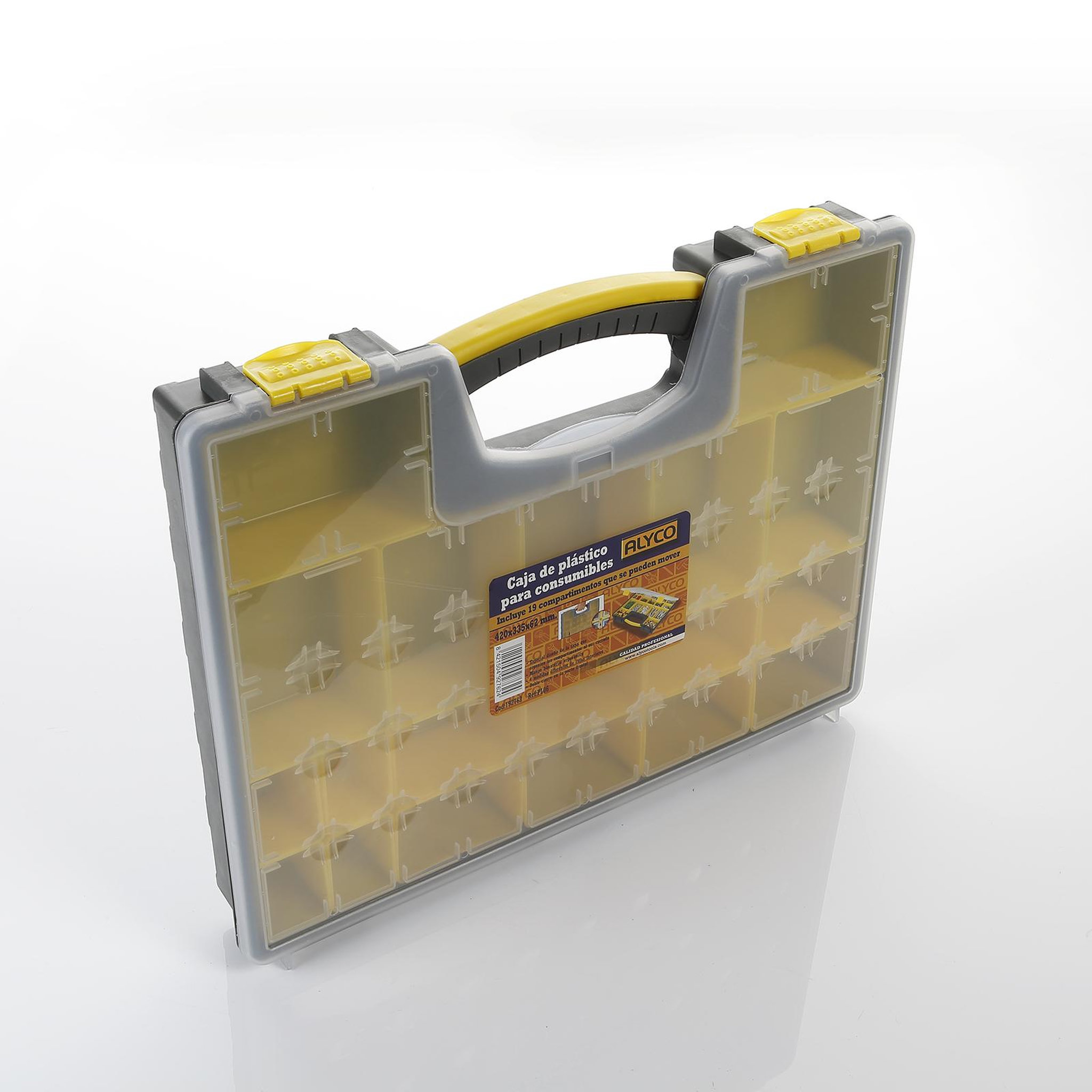 Voir la diapositive 3 : ALYCO Mallette de rangement  335 x 418 x 113 mm