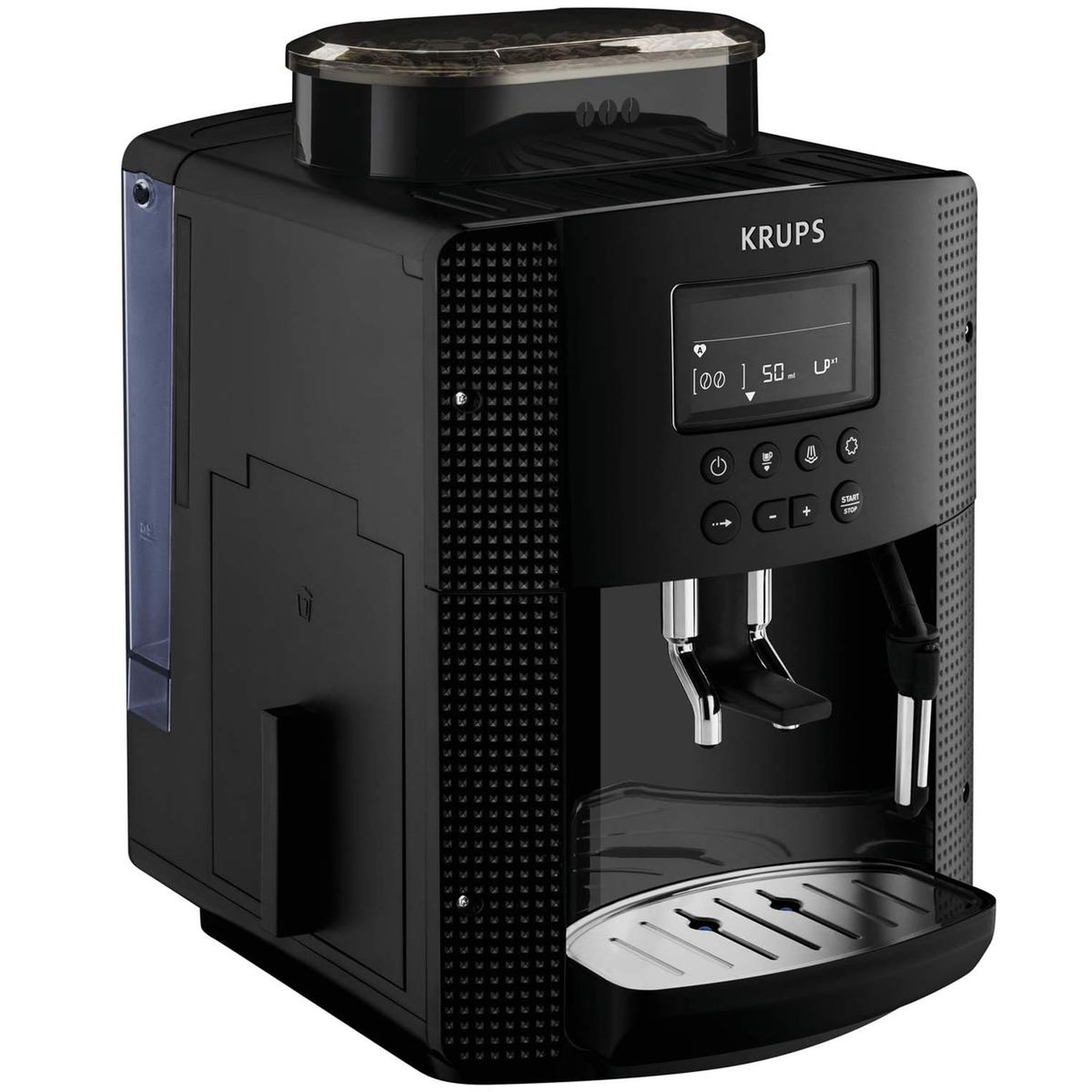 Voir la diapositive 2 : KRUPS Robot café 15 bars noir - ea81p070