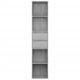 Voir la diapositive 3 : VIDAXL Bibliotheque Sonoma gris 36x30x171 cm Bois d'ingenierie