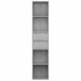 Voir la diapositive 3 : VIDAXL Bibliotheque Sonoma gris 36x30x171 cm Bois d'ingenierie
