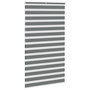 Voir la diapositive 4 : VIDAXL Store zebre gris fonce largeur du tissu 120,9 cm polyester