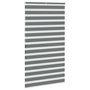 Voir la diapositive 4 : VIDAXL Store zebre gris fonce largeur du tissu 120,9 cm polyester