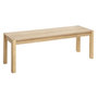 Voir la diapositive 1 : ATMOSPHERA Banc design bois Arty - L. 140 x H. 45 cm - Beige