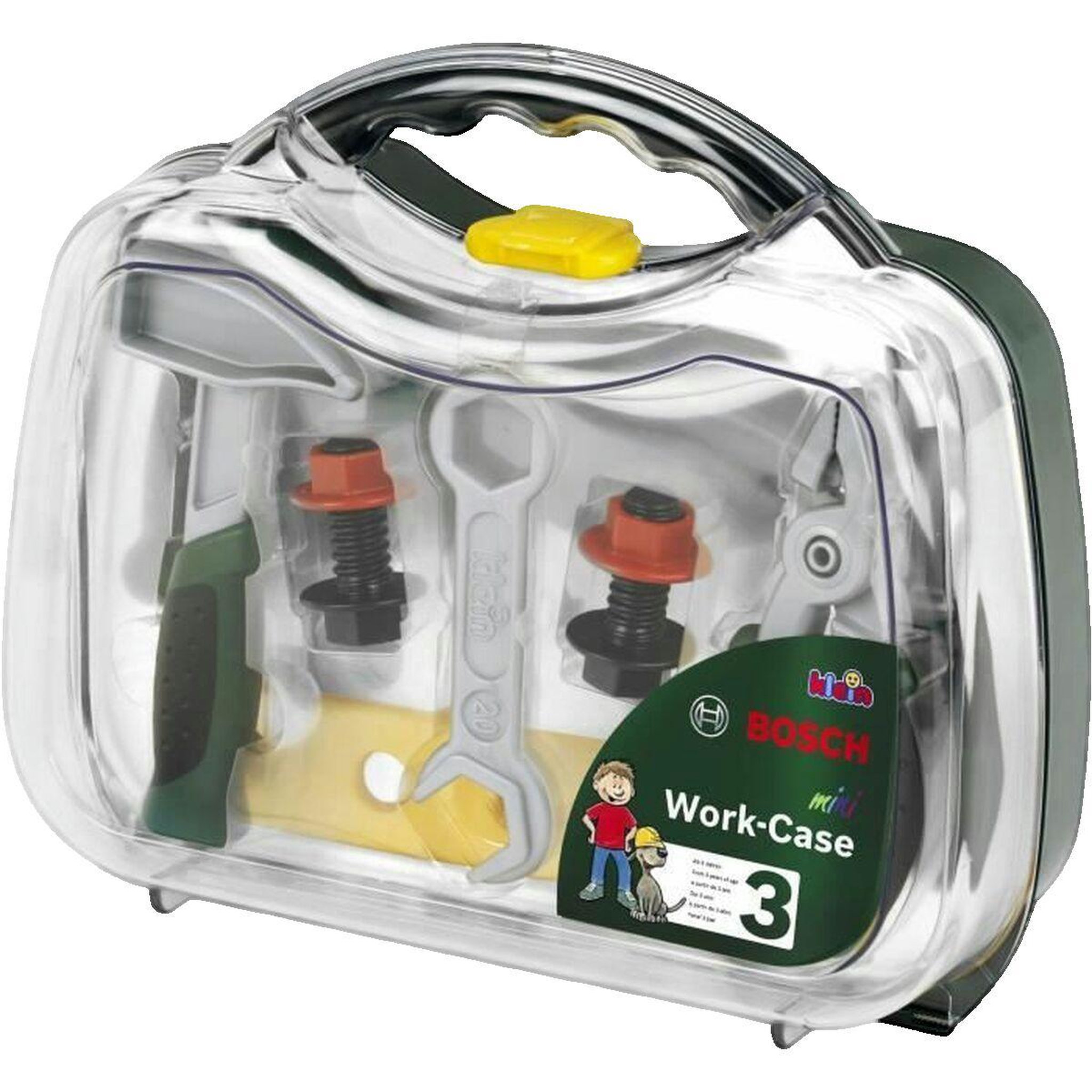 Voir la diapositive 2 : Klein Mallette outils transparente Bosch avec accessoires - KLEIN - 8452