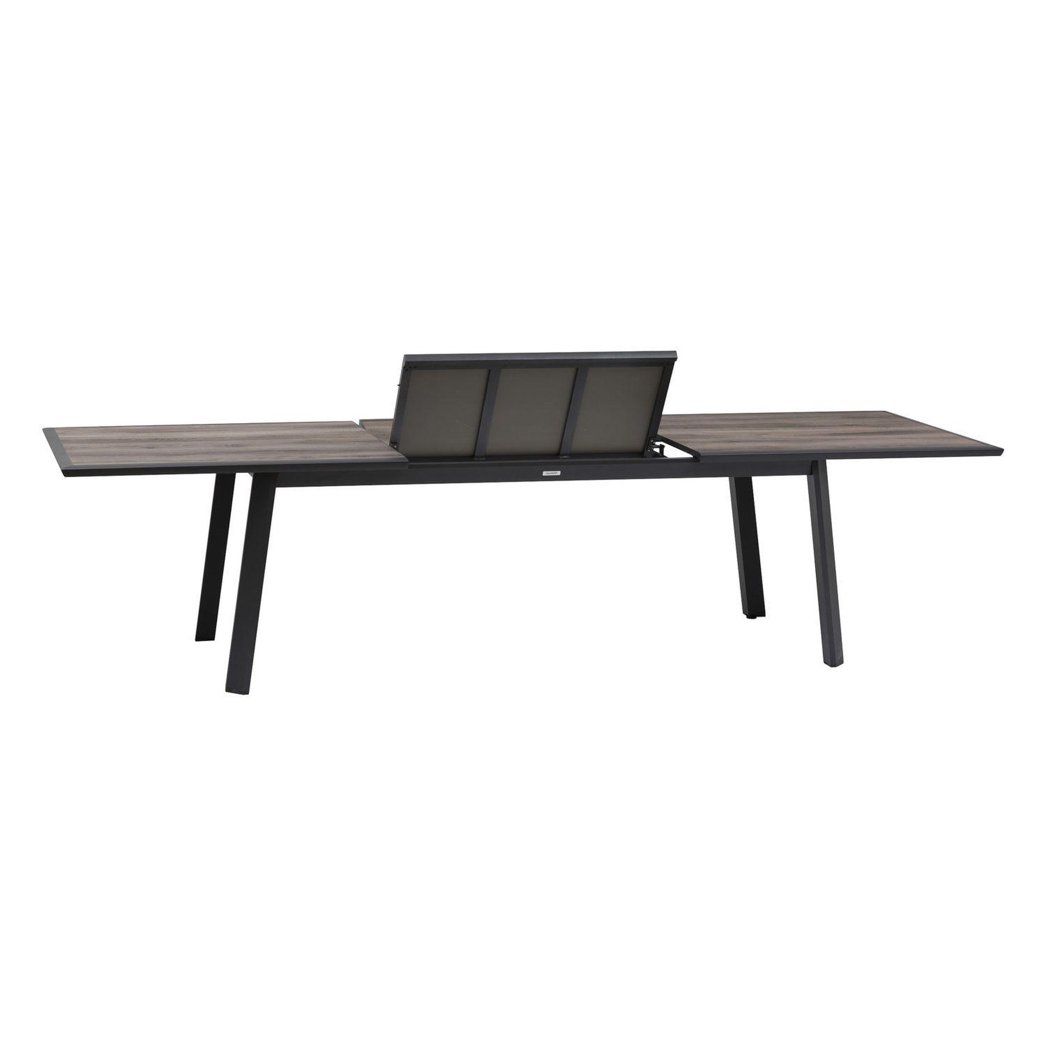 Voir la diapositive 3 : HESPERIDE Table de jardin extensible Pavane en aluminium